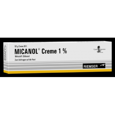 Фото препарата Миканол MICANOL CREME 1% - 2x50 g
